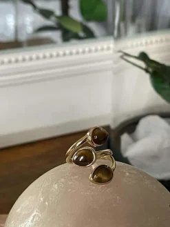 Best Bague Acier Inoxydable Nafy Ocre Femmes Bague