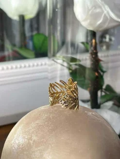 Outlet Bague Ajustable Terracotta Tess Femmes Bague