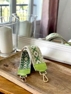 Discount Bandoulière Sac À Main Vert Anis Indira Femmes Bandoulière & Sangle De Sac