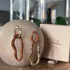 New Boucles D'Oreille Marron Doris Femmes Boucles D'Oreille & Earcuff