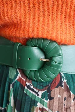 Ceinture Elastique Vert Odessa Femmes Ceinture