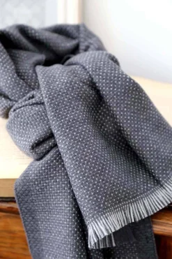 Outlet Echarpe Gris Adonis Homme Echarpe
