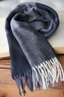 Sale Echarpe Gris Tonyo Homme Echarpe