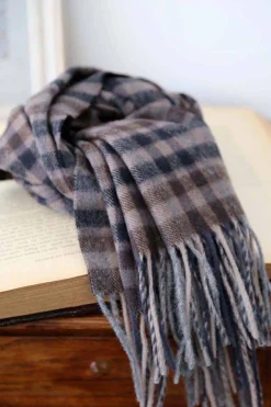 Clearance Echarpe Marron Taupe Hendrix Homme Echarpe