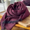 Clearance Echarpe Rouge Bordeaux Fiona Femmes Echarpe & Tour De Cou