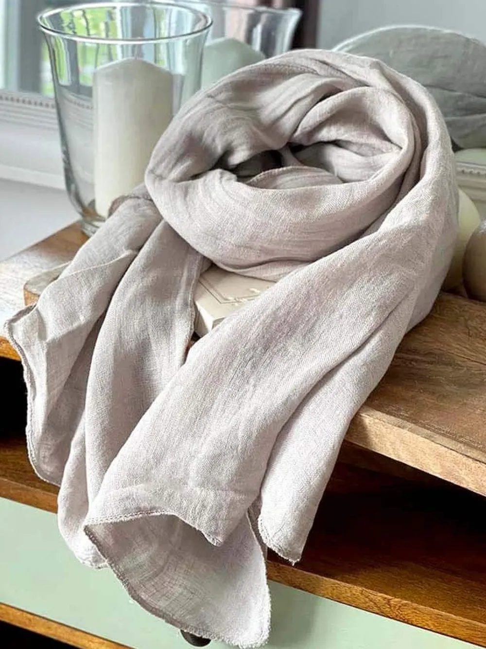Foulard Beige Emery Homme Foulard & Chèche Homme