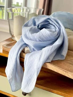 Sale Foulard Bleu Brume Emery Homme Foulard & Chèche Homme