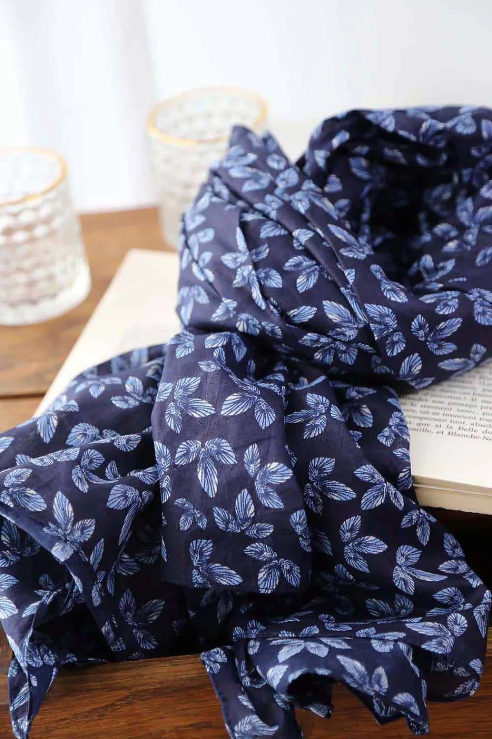 Online Foulard Bleu Oliver Homme Foulard & Chèche Homme