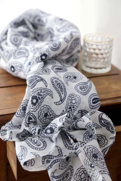 Clearance Foulard Bleu Valentin Homme Foulard & Chèche Homme