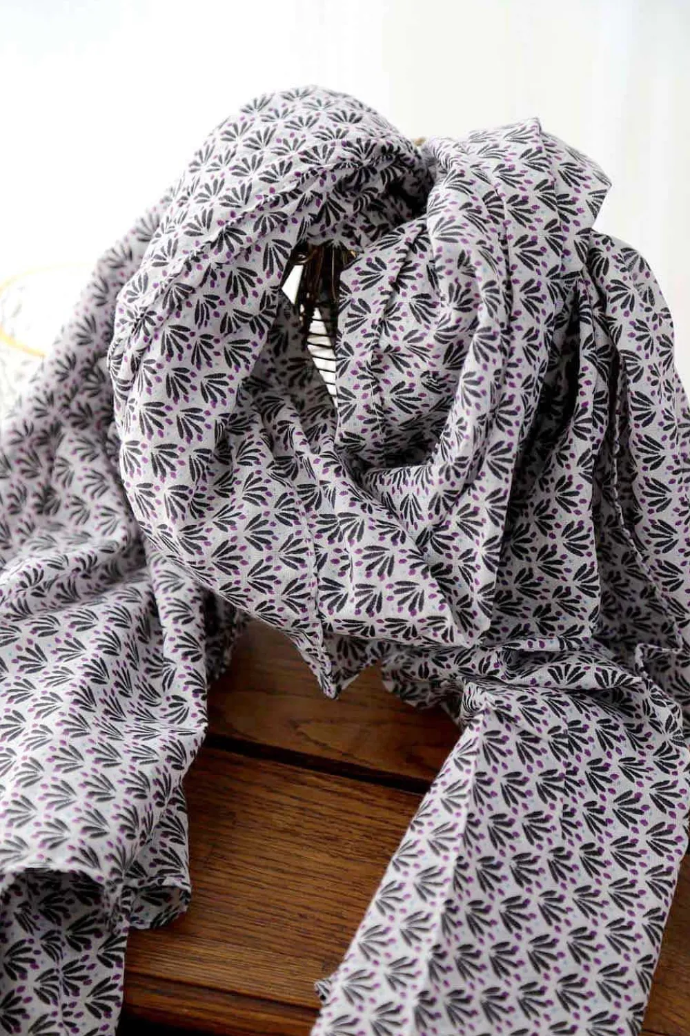 Sale Foulard Homme Bleu Marine Brooklyn Homme Foulard & Chèche Homme