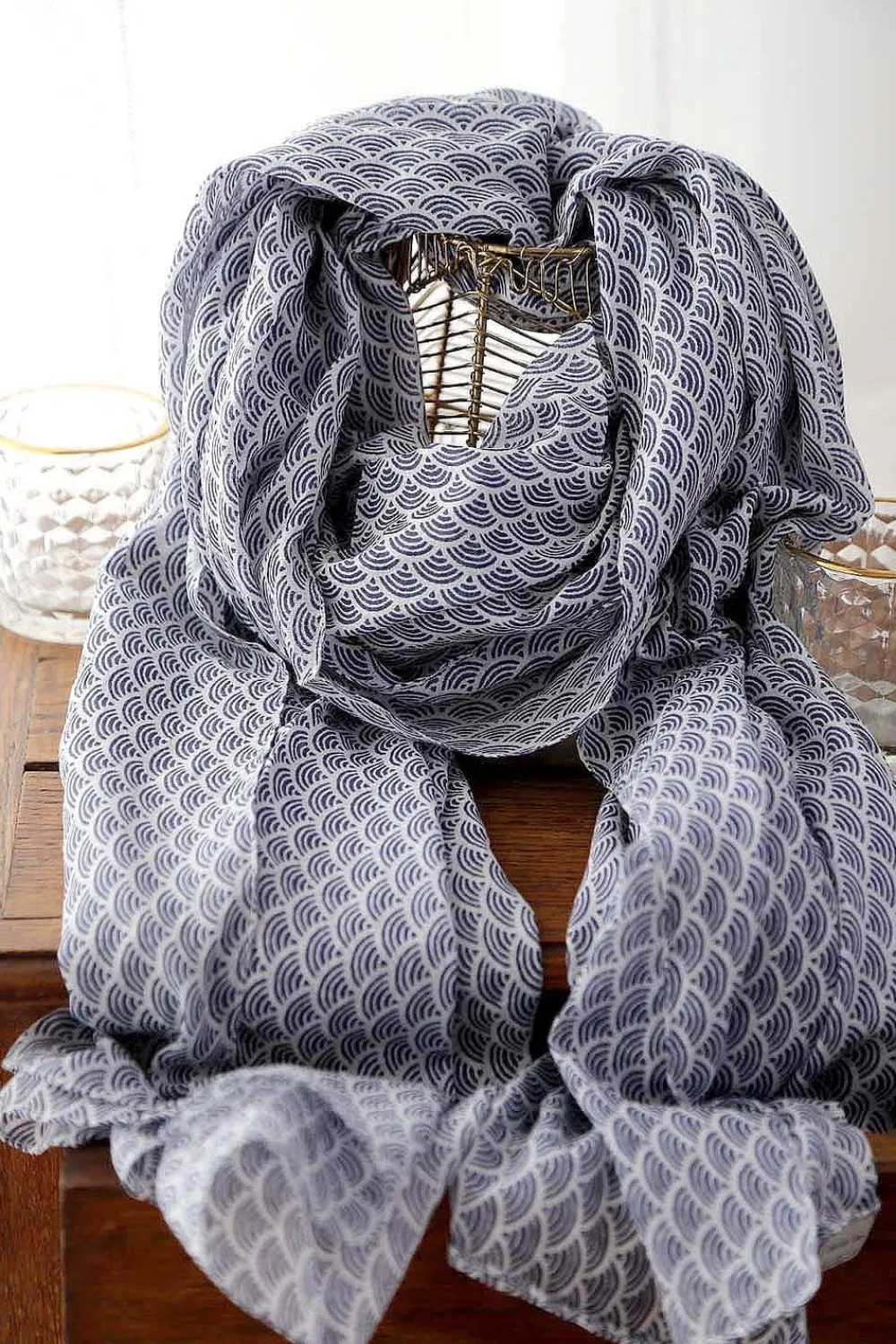 Online Foulard Homme Bleu Sawyer Homme Foulard & Chèche Homme