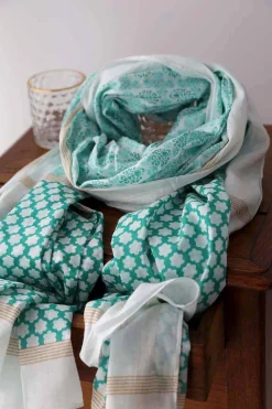 Hot Foulard Homme Bleu Turquoise Bradley Homme Foulard & Chèche Homme