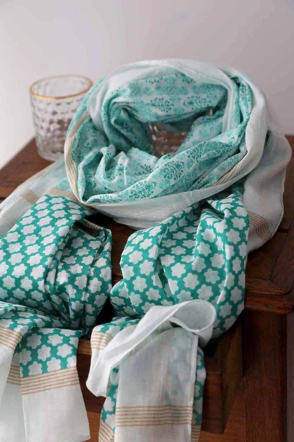 Hot Foulard Homme Bleu Turquoise Bradley Homme Foulard & Chèche Homme