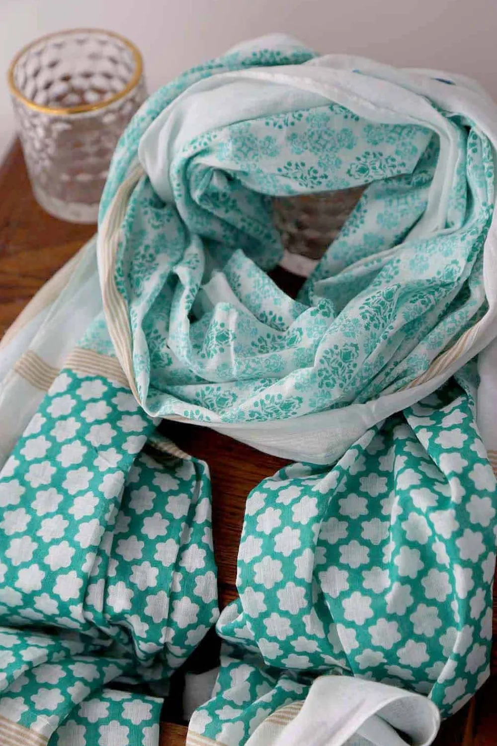 Hot Foulard Homme Bleu Turquoise Bradley Homme Foulard & Chèche Homme