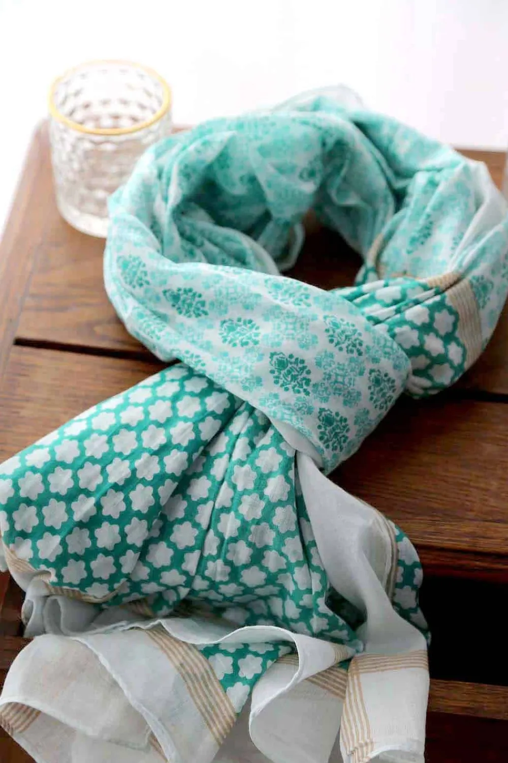 Hot Foulard Homme Bleu Turquoise Bradley Homme Foulard & Chèche Homme