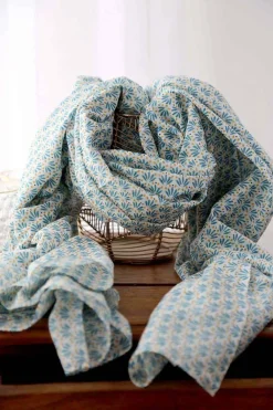 New Foulard Homme Bleu Turquoise Brooklyn Homme Foulard & Chèche Homme