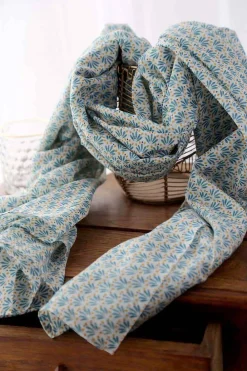 New Foulard Homme Bleu Turquoise Brooklyn Homme Foulard & Chèche Homme