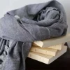 Online Foulard Homme Gris Fonce Louis Homme Foulard & Chèche Homme