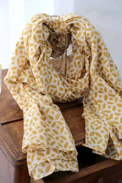 Foulard Homme Jaune Austin Homme Foulard & Chèche Homme