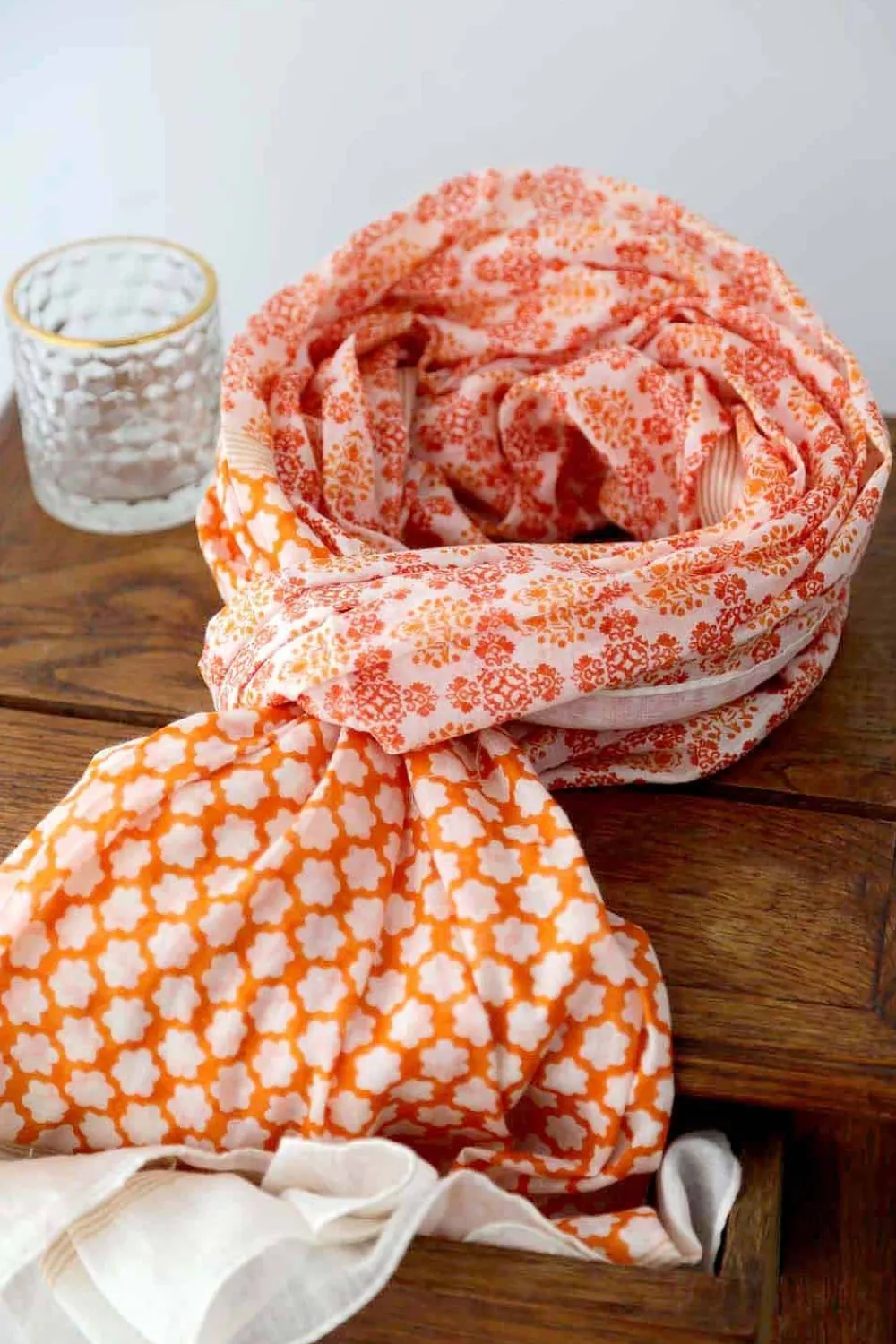 Hot Foulard Homme Orange Bradley Homme Foulard & Chèche Homme