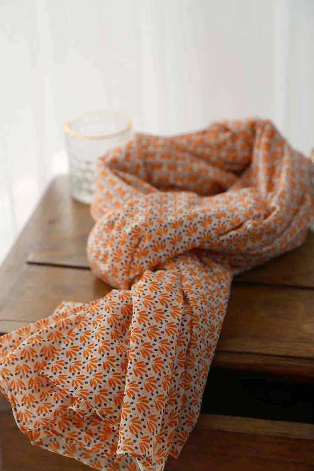 Foulard Homme Orange Brooklyn Homme Foulard & Chèche Homme