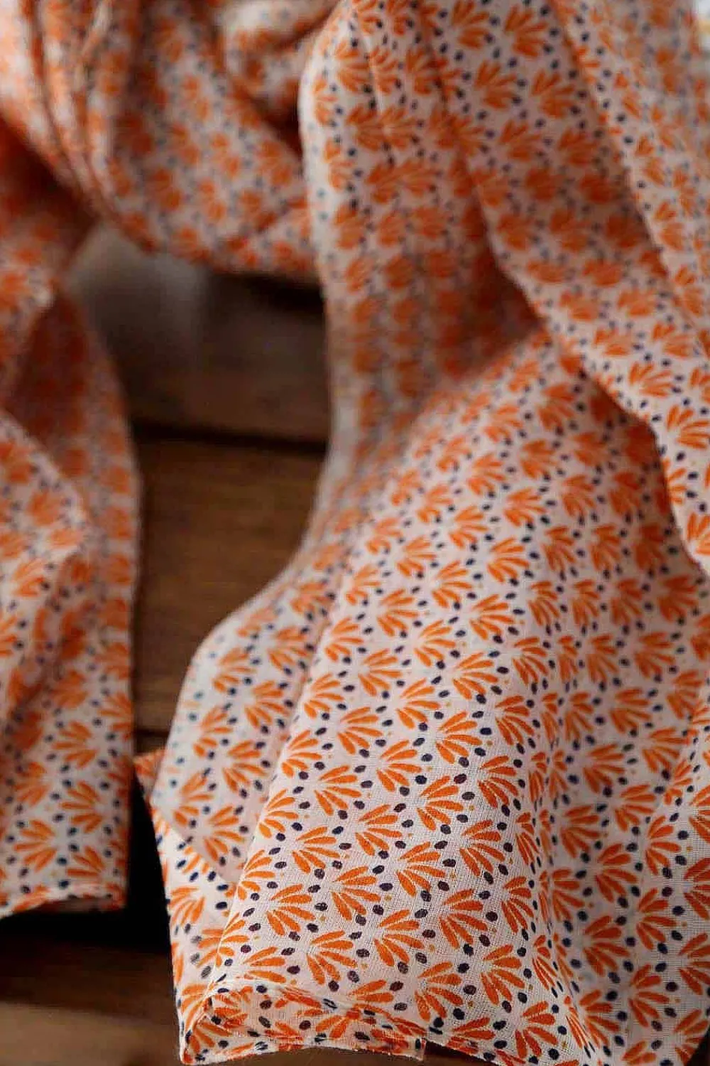 Foulard Homme Orange Brooklyn Homme Foulard & Chèche Homme