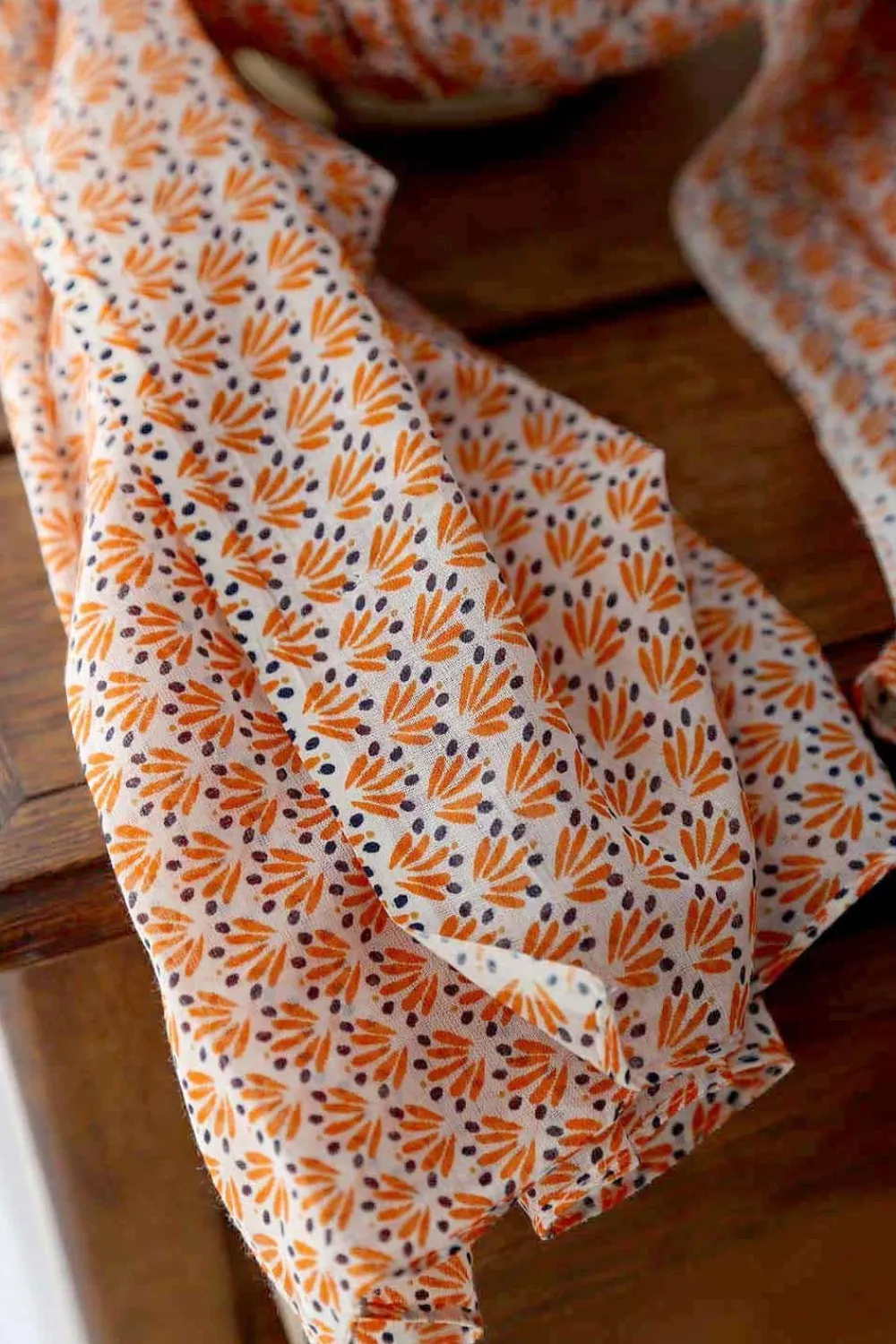Foulard Homme Orange Brooklyn Homme Foulard & Chèche Homme