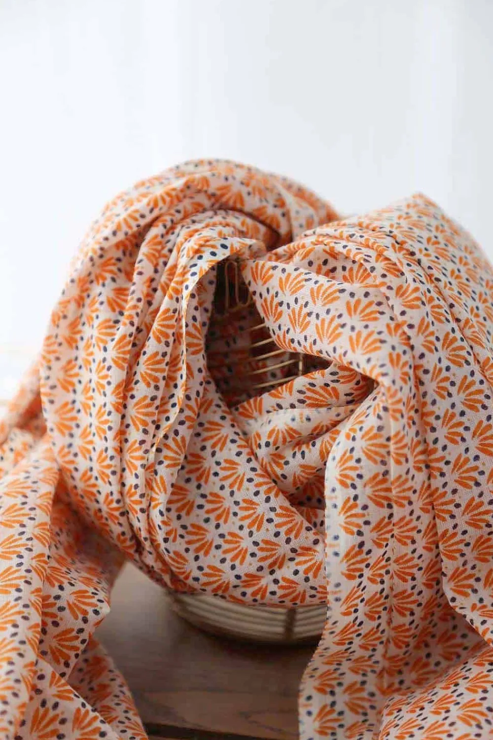 Foulard Homme Orange Brooklyn Homme Foulard & Chèche Homme