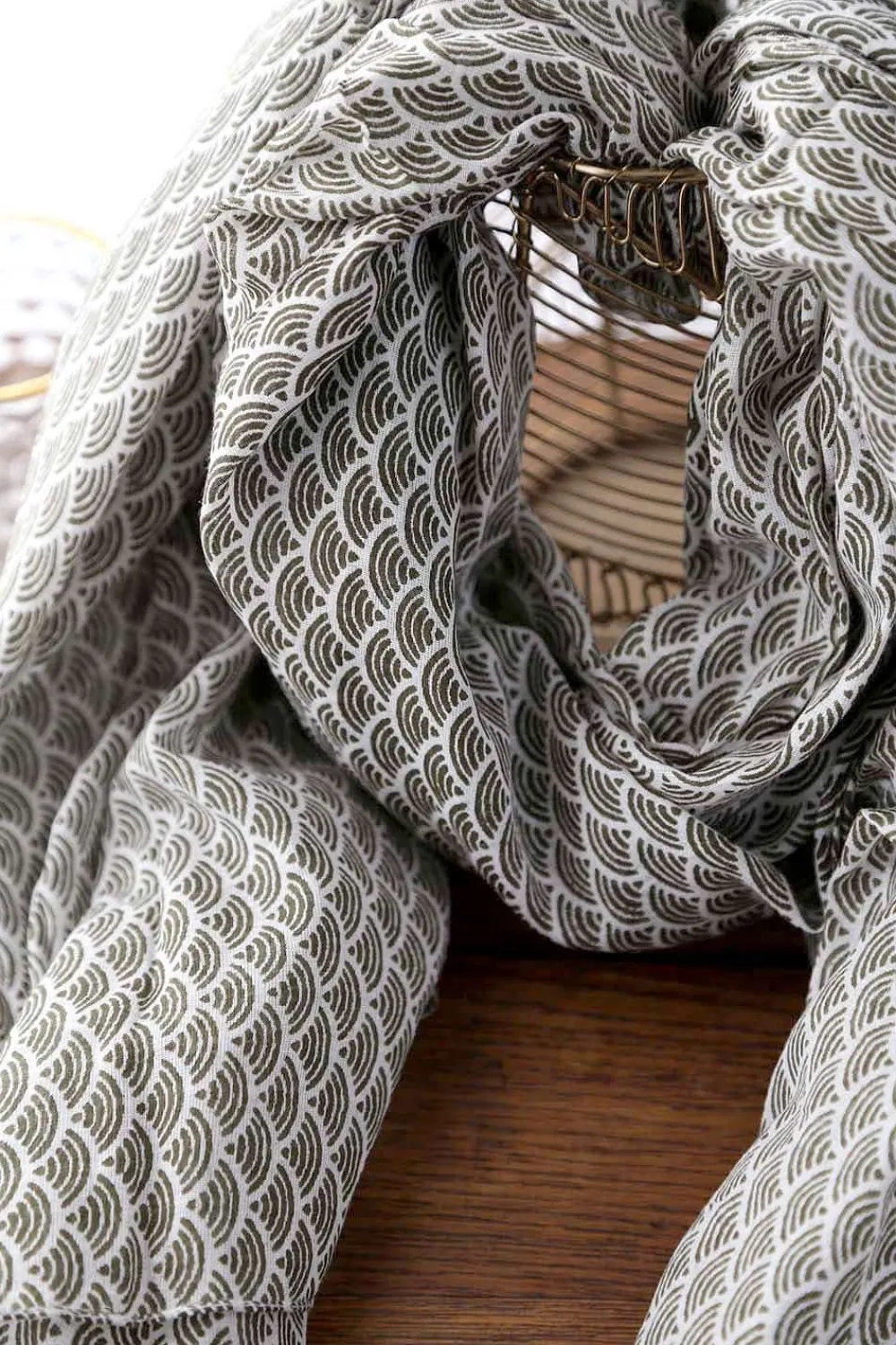 New Foulard Homme Vert Sawyer Homme Foulard & Chèche Homme