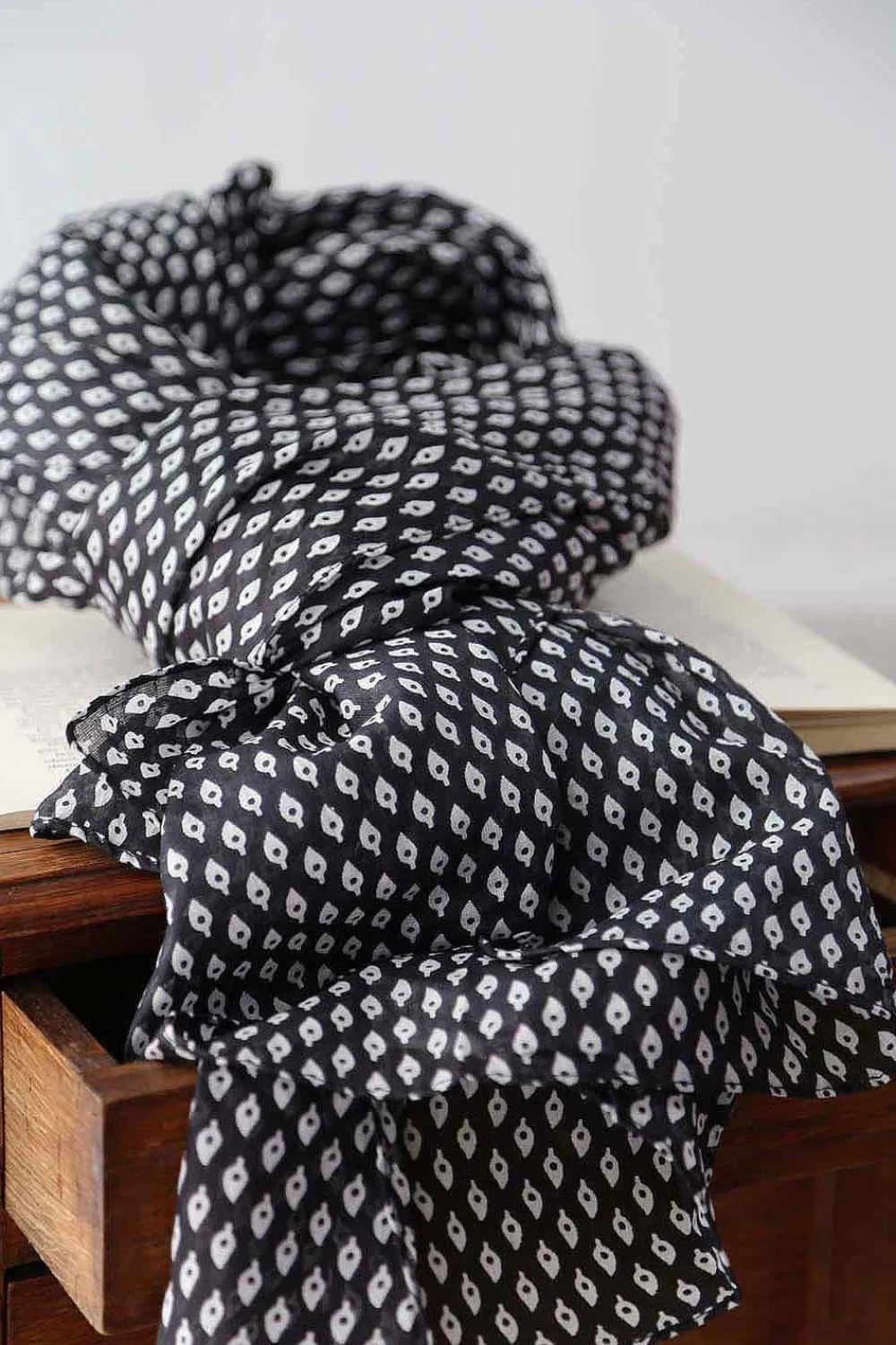 New Foulard Noir Faris Homme Foulard & Chèche Homme