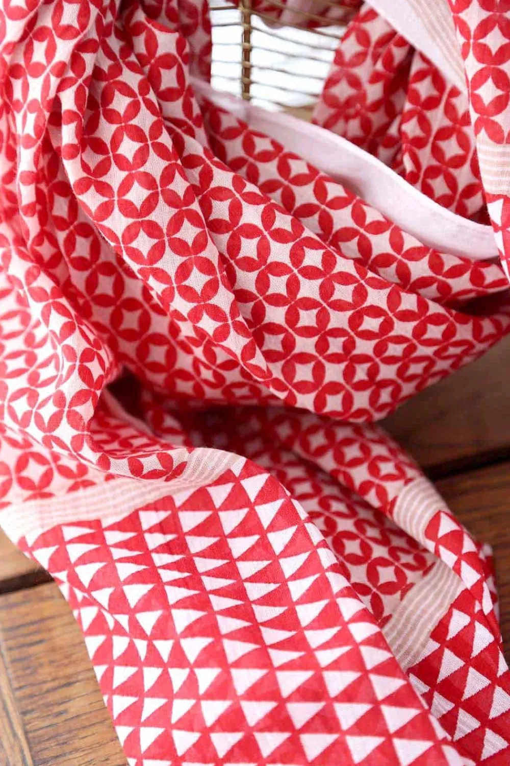 Foulard Rouge Kenta Homme Foulard & Chèche Homme