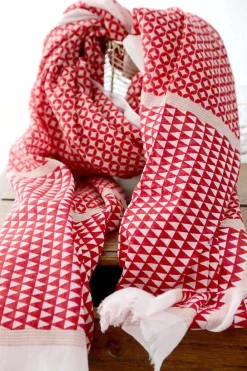 Foulard Rouge Kenta Homme Foulard & Chèche Homme