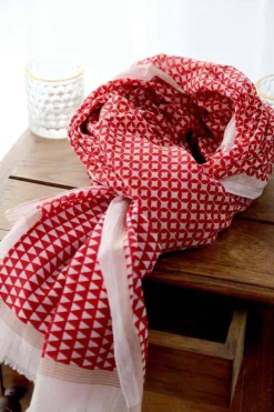 Foulard Rouge Kenta Homme Foulard & Chèche Homme
