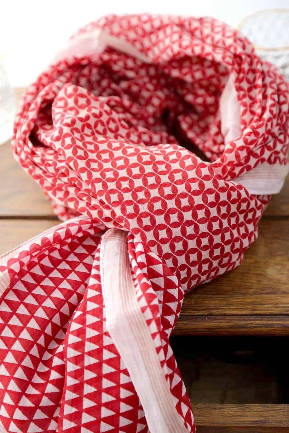 Foulard Rouge Kenta Homme Foulard & Chèche Homme
