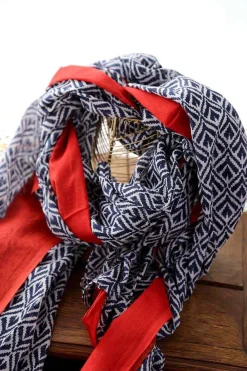 Sale Foulard Rouge Timothy Homme Foulard & Chèche Homme