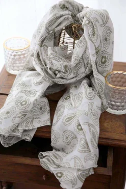 Outlet Foulard Vert Valentin Homme Foulard & Chèche Homme