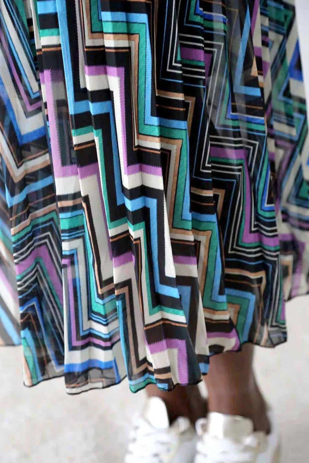 Outlet Jupe Plissee Violet Ziguy Femmes Jupe