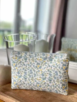Pochette A Message Bleu Taje Femmes Pochette & Trousse