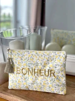Sale Pochette A Message Jaune Shanty Femmes Pochette & Trousse