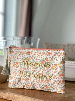 Clearance Pochette A Message Orange Taje Femmes Pochette & Trousse