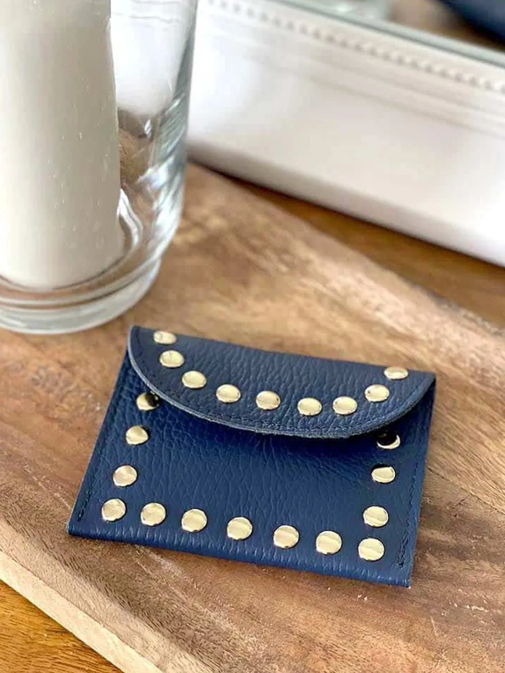 Outlet Porte-Cartes Bleu Marine Storm Femmes Porte-Cartes