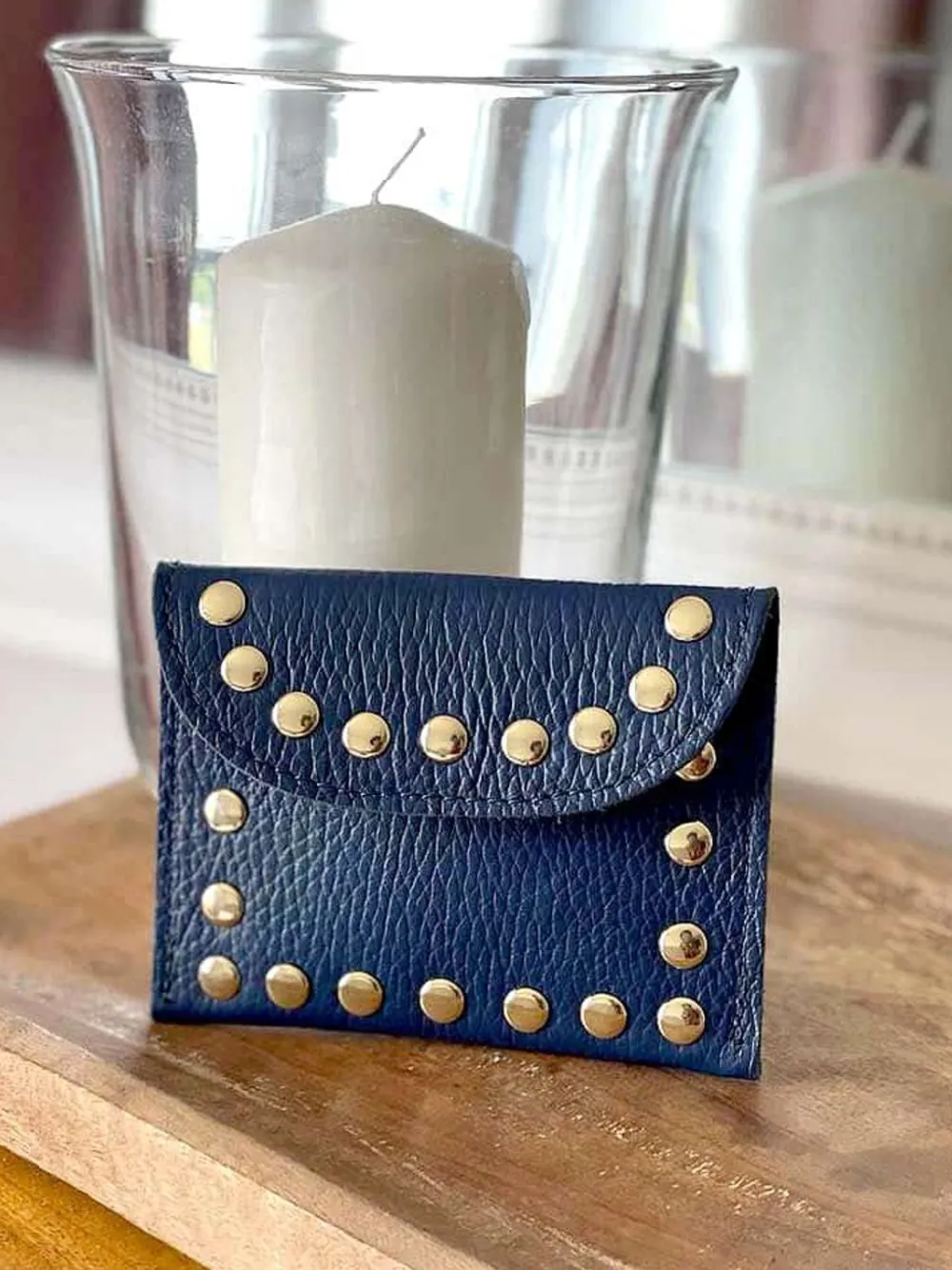 Outlet Porte-Cartes Bleu Marine Storm Femmes Porte-Cartes