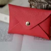 Hot Porte-Cartes En Cuir Corail Auguste Femmes Porte-Cartes