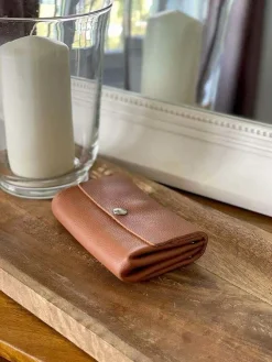 Outlet Porte-Cartes Marron Noisette Avery Femmes Porte-Cartes