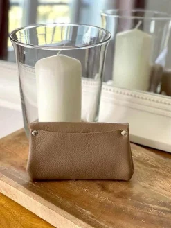 Outlet Porte-Cartes Marron Taupe Avery Femmes Porte-Cartes