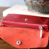 Discount Porte-Cartes Rouge Lorna Femmes Porte-Cartes