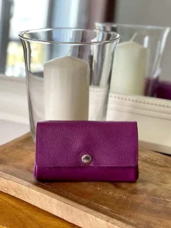 Outlet Porte-Cartes Violet Avery Femmes Porte-Cartes