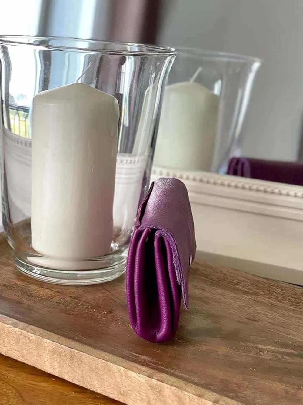 Outlet Porte-Cartes Violet Avery Femmes Porte-Cartes