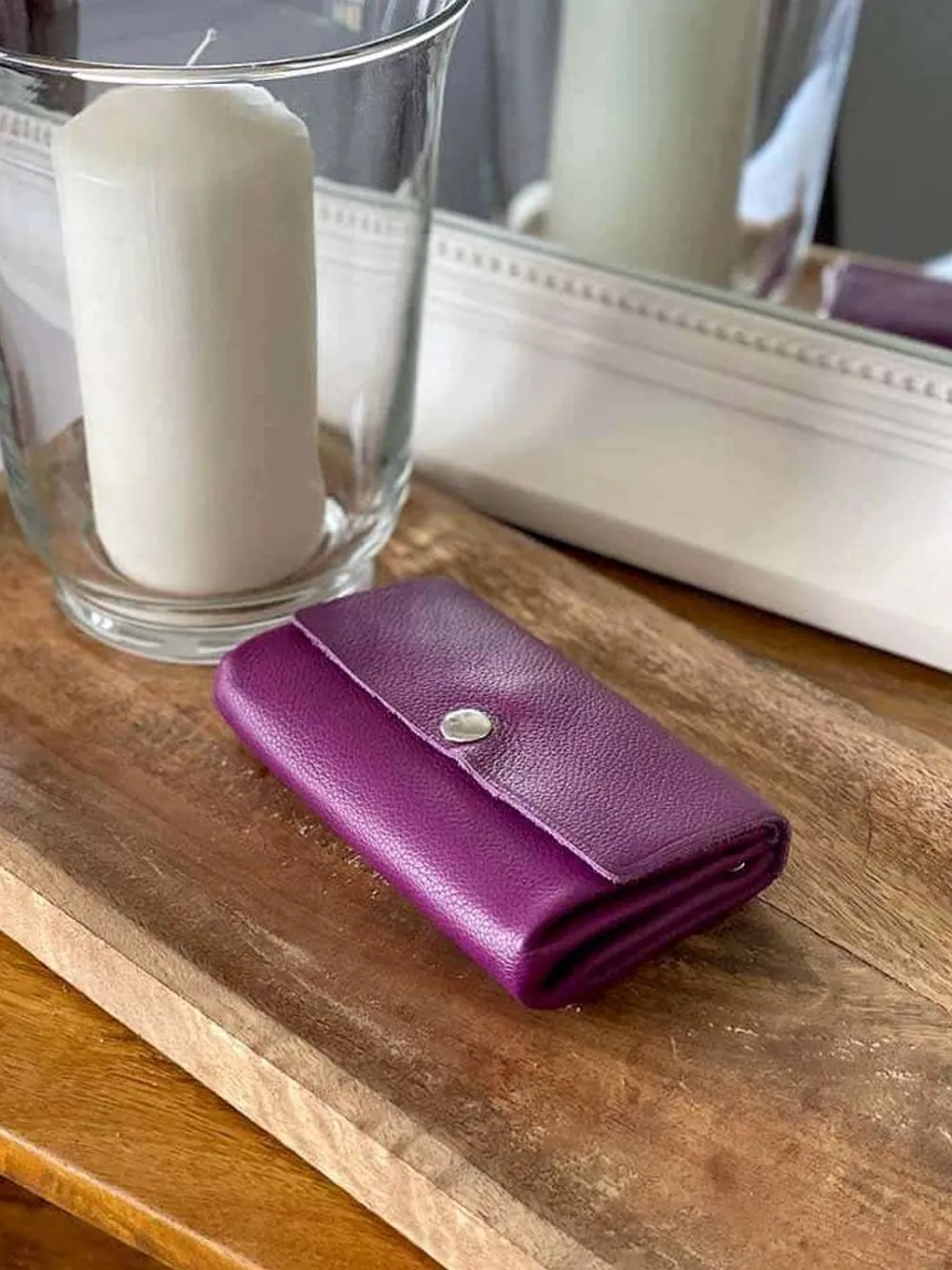 Outlet Porte-Cartes Violet Avery Femmes Porte-Cartes