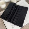 Portefeuille Cuir Tresse Noir Justin Femmes Portefeuille & Compagnon